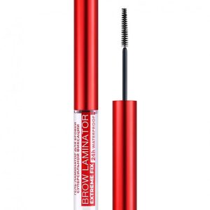 Гель-ламинатор для бровей суперсильной фиксации BROW LAMINATOR & EXTREME FIX 24h waterproof LUXVISAGE